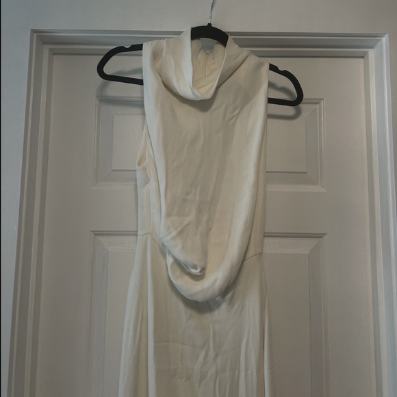 Acler Ivory Hurley Draped Midi-Dress - Picture 6 of 12